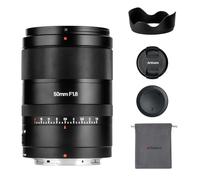 7artisans AutoFocus Objectif plein cadre F1.8 50 mm, grande ouverture F1.8, prise en charge de l'ouverture automatique/manuelle et reconnaissance faciale/yeux, compatible avec Nikon Z5 Z6 Z7 Z6II Z7II