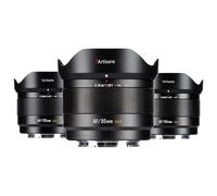 7Artisans - Kit 3 objectifs AF Lite Noir 25mm, 35mm et 50mm F1.8 Sony E