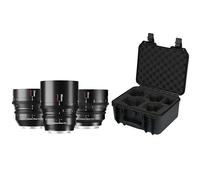 7Artisans - Kit 35mm/50mm/85mm T2.0 Ciné Spectrum Canon RF + valise