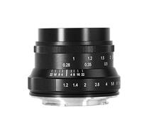 7artisans Objectif 35 mm f1.2 Mark II APS-C grande ouverture compatible avec Canon Eos-M1 Eos-M2 Eos-M3 M5 M6 M10 M50 (nouvelle version)