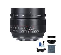 7artisans Objectif 50 mm F0.95 Grande Ouverture APS-C Prime Compatible avec Les appareils Photo Sony E-Mount