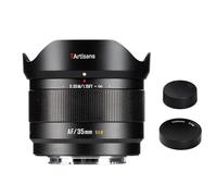7ARTISANS Objectif autofocus AF 35 mm F1.8 APS-C de la série LITE, compatible avec les appareils photo à monture E, objectif léger et polyvalent, mise à niveau USB-C, parfait pour la photographie de