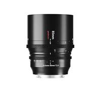 7artisans Objectif de cinéma T2.0 à grande ouverture 50 mm compatible avec appareil photo Nikon Z-Mount - Mise au point manuelle - Faible distorsion - Pour Z5 Z6 Z7 Z9 Z50 Z6II Z7II ZFC - Noir