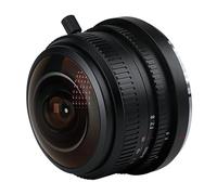 7artisans Objectif Fisheye 4 mm F2.8 ultra grand angle Mise au point manuelle Prime pour appareils photo Fuji Fujifilm FX-Mount APS-C sans miroir