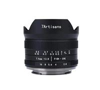 7artisans Objectif Fisheye 7,5 mm f2.8 II pour appareils Photo APS-C Compatible avec Fuji X-T1 X-T2 X-T3 X-T20 X-T30 X-E1 X-E2 X-E3