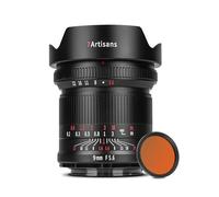 7artisans Objectif grand angle F5.6 de 9 mm plein cadre de 132 °, distorsion presque nulle, distance de mise au point minimale de 0,2 m, compatible avec Sony A7 Series A7R A75 A7SII A9 A7C A1 (filtre