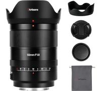 7artisans Objectif plein cadre F1.8 Auto Focus 50 mm, grande ouverture F1.8, prend en charge l'ouverture automatique/manuelle et reconnaissance faciale/yeux, compatible avec les appareils photo S0NY
