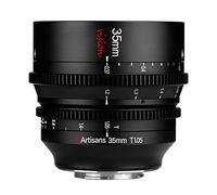 7artisans Objectif standard 35 mm T1.05 à mise au point manuelle, monture micro quatre tiers, grande ouverture, faible effet de respiration, Bokeh crémeux