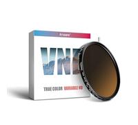 7artisans True Color VND Filtre à densité neutre réglable 2-5 niveaux/6-9 niveaux VND réglable 67 mm/72 mm/77 mm/82 mm Filtre à densité neutre polarisé pour objectif d'appareil photo Film filtre vidéo