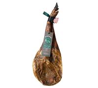 7B PREMIUM Jambon d'Épaule 50% Race Ibérique | Fabriqué à partir de Porcs Ibériques Nourris aux glands et Processus de Curation Naturelle | Jamon Iberico Bellota Espagnol | 20 Mois (Avec os + 5 Kg.)