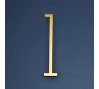7cm Laiton Massif 3D Maison Plaque Numéros 0-9 Lettres A-Z Dash Signe Adhésif Collé Hôtel Bureau Porte Nombre Boîte Aux À Intérieur Adresse Numérique Alphabet pour Plein Air Plaques Chambre (1)