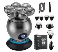 7D Electric Shaver 7 Head Razor Bald Beard Hair Skull Trimmer Beard Remover Men