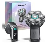 7D Tondeuse Crâne Chauve - Rasage Précis et Confortable pour Hommes - Technologie Avancée