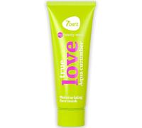 7DAYS Masque Facial Hydratant aux Extraits de Bambou et de Concombre/Masque Facial Lissant et Hydratant à Effet Liftant pour Femme | Soin Coréen pour Tous les Types de Peau, 80 ml