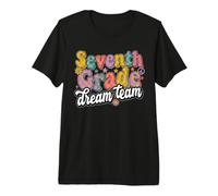 7e année Dream Team Teachers Back to School T-Shirt Haut de Gamme