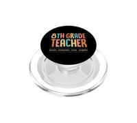 7e année enseigner motiver l'amour Inspirer l'enseignement Devise PopSockets PopGrip pour MagSafe