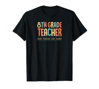7e année enseigner motiver l'amour Inspirer l'enseignement Devise T-Shirt Graphique avec Valeur