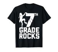 7e année Escalade Filles Premier Jour d'école Septième T-Shirt