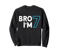 7e Anniversaire, 7e Anniversaire des garçons, 7 Ans, Mon frère, J'Ai 7 Ans Sweatshirt