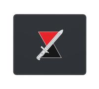 7E Division D'Infanterie - Impression pour Conduite en État D'Ivresse Tapis De Souris Gaming Petit Tapis De Souris Confort Mouse Pad pour Ordinateur Voyage Maison 25X30Cm