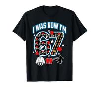 7ème Anniversaire I Was 6 Now I'm 7 Karate 67 Martial Arts T-Shirt