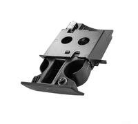 7H285860130T Porte-gobelet à eau pour console centrale d'entraînement droit pour T5 et Camper 2009-2015, construction en plastique et métal pour mise à niveau de l'intérieur du véhicule (noir)