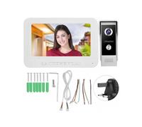 7inch HD Video Door Phone Doorbell Intercom Camera Monitor Home Security System 100-240V