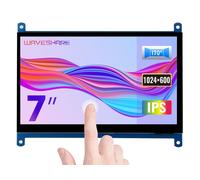 7inch HDMI LCD (C) Capacitive Touch Screen Display - 7-inch IPS 1024x600 Resolution, Compatible with /Jetson Nano, for Beginners & Makers 14+