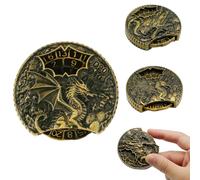 7JI DND Roulette Cube Spiner, 7 en 1 Dragon Métallique D&D Dé, Roue de Cube Araignée Dé DND, Jeu Donjons et Dragon, Roulette Dé Roulette Dés Spinner, RPG Jeu de Rôle Jeu de Table Cadeaux