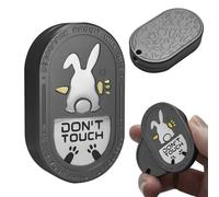 7JI Fidget Slider Push Slider Card, Jouet de décompression magnétique Tactile, Design Lapin, Gadget Anti-Stress pour autisme TDAH Soulage Le Stress
