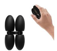 7JI Rouleau silencieux portable - Réduction de la pression de la paume - EDC - Jouet hyperactif - Jouet anti-stress - Ergonomique - Pour adultes - Pour se détendre les mains - Convient pour le bureau
