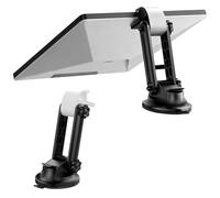 7JI Support Voiture pour Starlink Mini, Réglage à 180°,Accessoire Starlink Mini avec Ventouse Puissante pour Tableau de Bord,Ventouse Haute Résistance,Réglage Angulaire à Deux Dxes