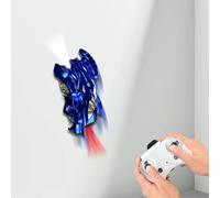 7JI Voiture Télécommandée d’Escalade Murale, RC Drift Car pour Enfants | Voiture Jouet Électrique Zéro Gravité, Chariot d'Escalade Rotatif à 360° avec Lumière LED, Cadeaux Vacances