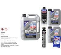 7L Liqui Moly MoS2 Huile Moteur 10W-40 Cera Tec Pro-Line Motorspülung