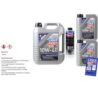 7L Liqui Moly MoS2 Huile Moteur 10W-40 Pro-Line Motorspülung