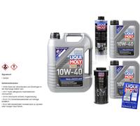 7L Liqui Moly MoS2 Huile Moteur 10W-40 Pro-Line Nettoyage Moteur Protect