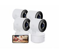 7Links 4 caméras de surveillance connectées Pan-Tilt 2K IPC-925 avec capteur audio