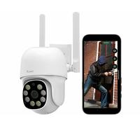 7Links Caméra d'extérieur 2K Pan-Tilt connectée IPC-905.track avec suivi et vision nocturne couleur