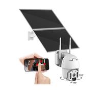 7Links Caméra IP connectée solaire 2K IPC-750.slr avec Pan-Tilt