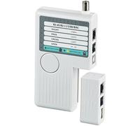 7Links Testeur de câbles 4-en-1 pour RJ-45, RJ-11, USB A+B et BNC