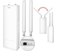 7links WLR-1260 Répéteur WLAN Extérieur - WiFi 6, 3000 Mbit/s, PoE, IP65, 150 M