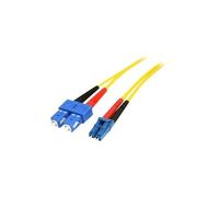 7m Fiber Optic Cable - Single-Mode Duplex 9/125 LSZH - LC/SC - cordon de raccordement - 7 m - jaune