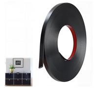 7M Moulure Adhesive Noir Mat Baguette de Finition Pvc Moulure Flexible Convient à Cadres de Miroirs Noir Mat 7M x 1cm PLINTHE PVC