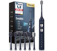 7MAGIC Brosse à dents électrique sonique, 180 jours d'autonomie, Bleu