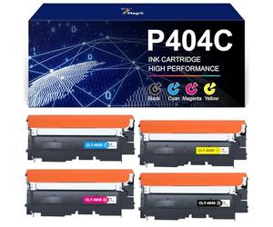 7Magic Cartouches de Toner Compatible pour CLT-P404C CLT P404C 404S pour Toner Samsung C480W pour Samsung Xpress SL C483W C430W C480FW C48X C480 C430 CLT-K404S CLT-Y404S CLT-C404S CLT-M404S(Pack de 4)