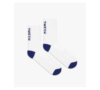 7mesh - 7mesh Word Sock - 6" - Chaussettes vélo Classic White - S