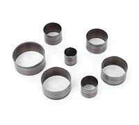 7Pcs Emporte Pièce Cuir, 20-50mm Outil de Poinçonnage Rond, Ensemble de Matrices de Poinçonnage en Cuir Bricolage