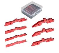 7pcs Router Configuration Des Blocs De Travail Du En Aluminium Table Routeur Rod Pour Les Routeurs De Bois Rod En Aluminium