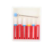 7PCS / Set Nail Drill Bit Files de ongles Electric Burr Polishing Machine Cutters Manucure Accessoire (GH-01)