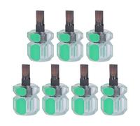 7pcs Stubbys Flathead Tournevis, machine à coudre dédiée Stubbys tourneurs mini-outils de couture Notions avec poignée non glissante ergonomique pour la machine